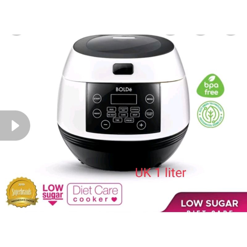 rice cooker bolde less sugar