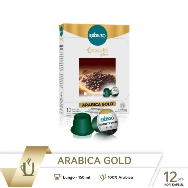 

Kopi kapsul Excelso Arabica Gold