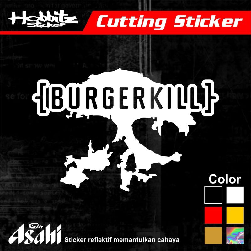 

STICKER BURGERKILL STIKER MUSIC BAND