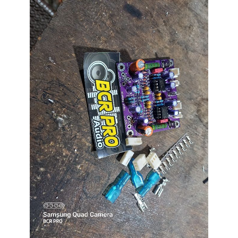 Kit input balance stereo kualitas bil up