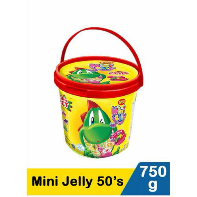 

[Bellarosashop] Jelly Inaco 1kg packing plastik / jelly inaco 750 gram jar 50x15gram