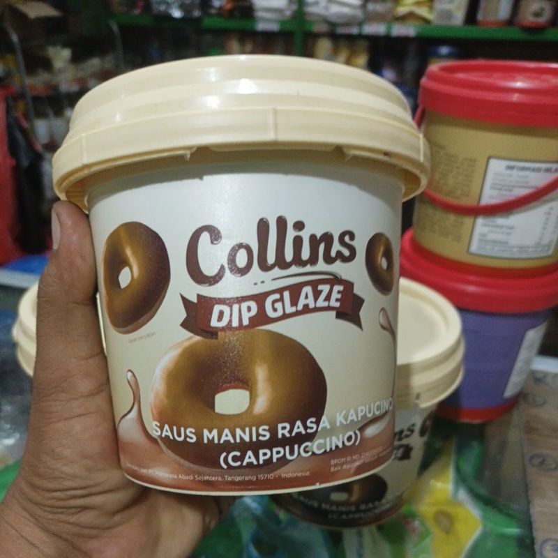 

Collins Dip Glaze kapucino 1 kg/Glaze Collins kapucino 1 kg