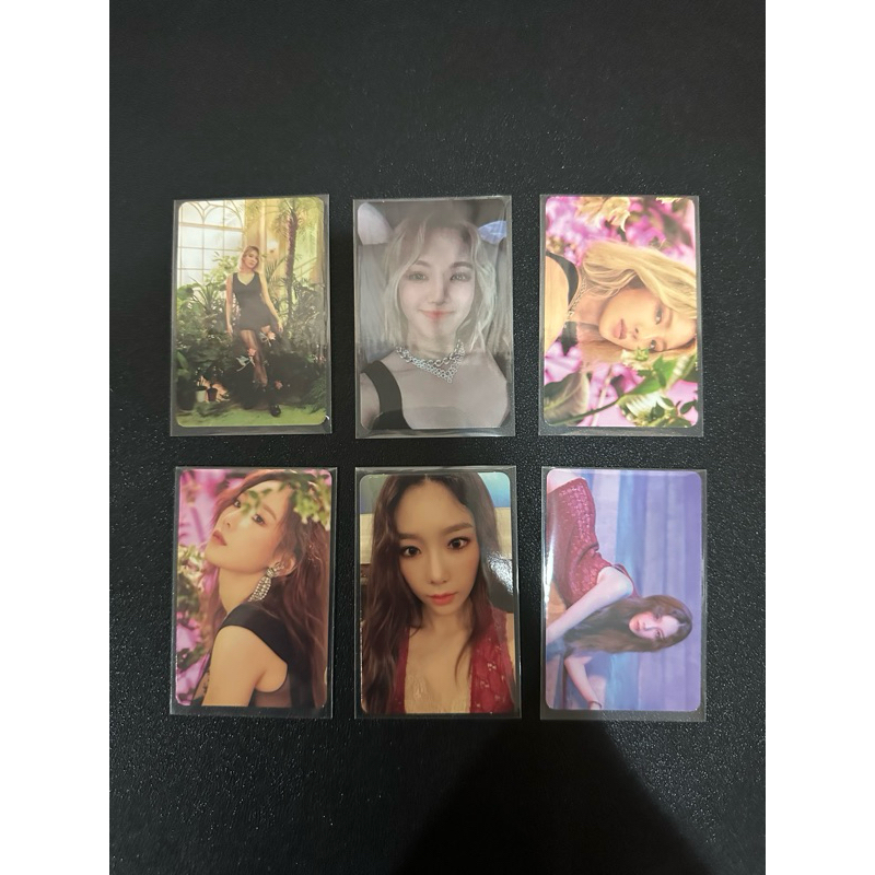 SNSD TAEYEON HYOYEON PHOTOCARD