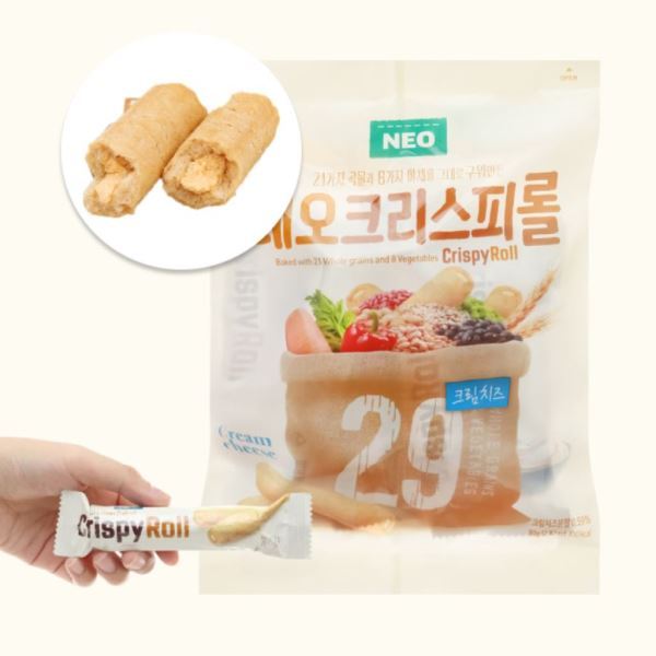 

Neo Crispy Roll Cream Cheese /Wafer Roll Rasa Krim Keju 80gr