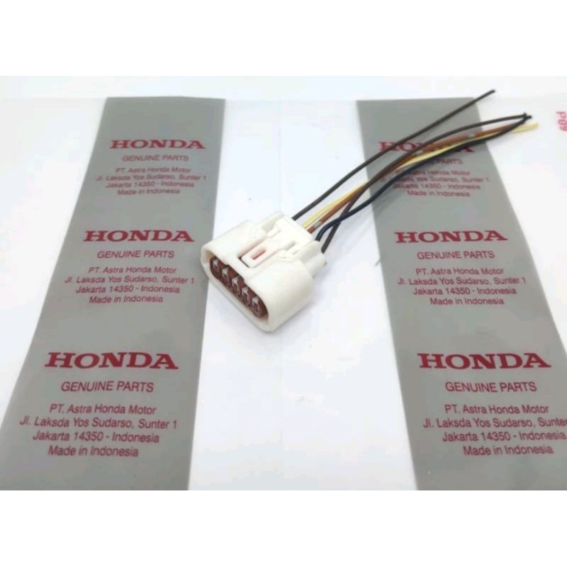 Socket Kabel Fuel Pump untuk motor  Honda Beat Honda VarioHonda Scoopy
Honda Sonic
Honda Blade
Honda
