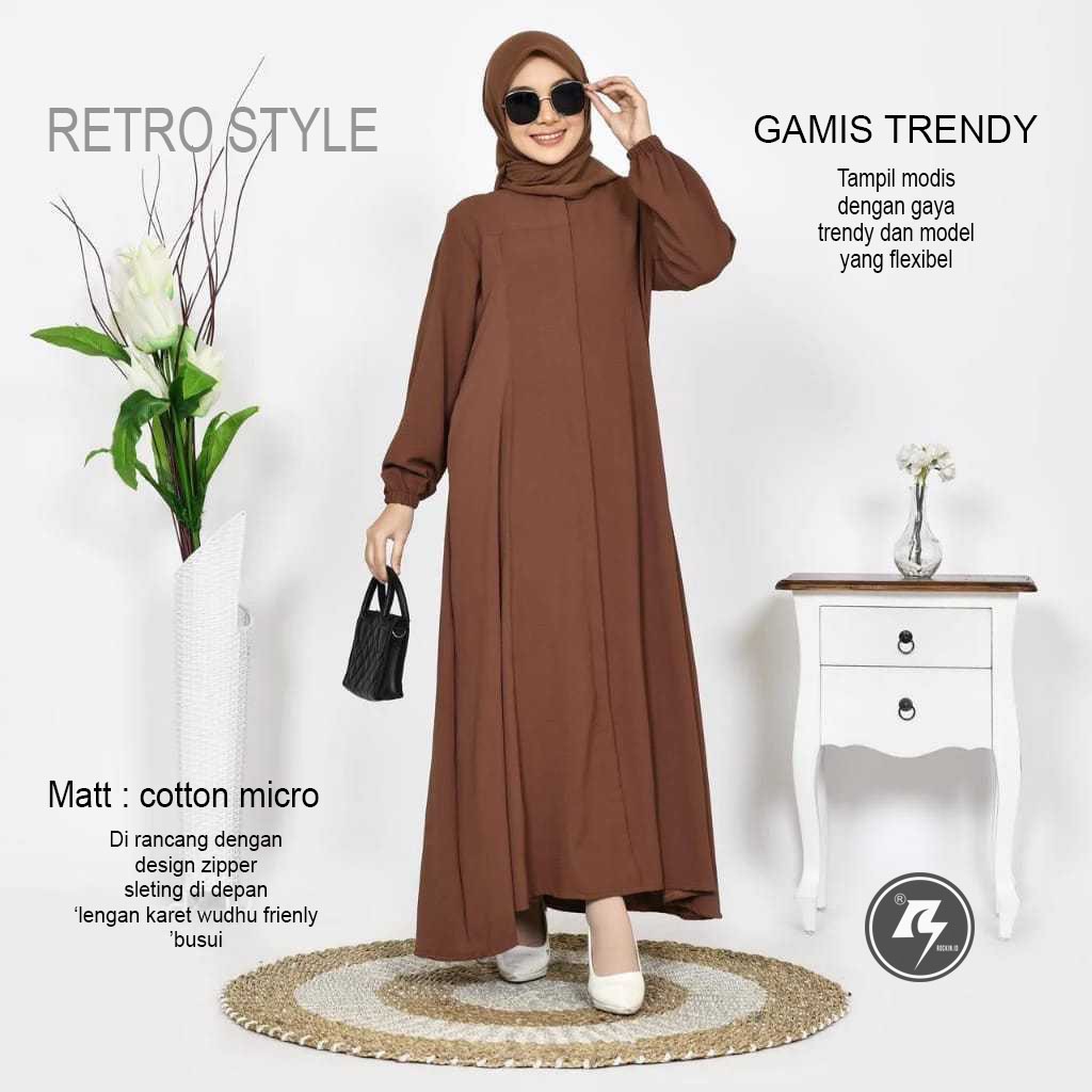 paket usaha 3pcs 100rb Dress Gamis Maryam rampel susun busui Gamis dewasa rampel susun bahan katun