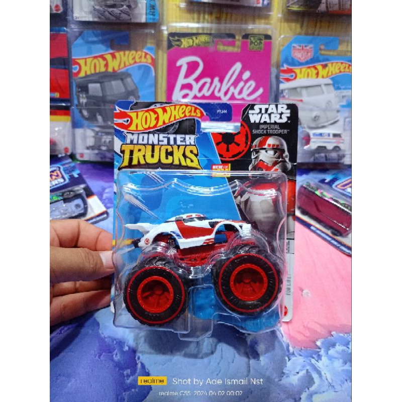 Hot Wheels Monster Trucks Star Wars Imperial Shock Trooper Th Ths Chase Truck