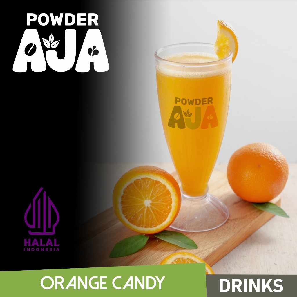 

POWDER AJA - 500GR POWDER DRINK RASA ORANGE CANDY