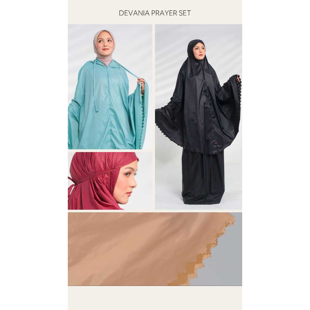Mukena Travel dewasa Zoya Devania Prayer Set