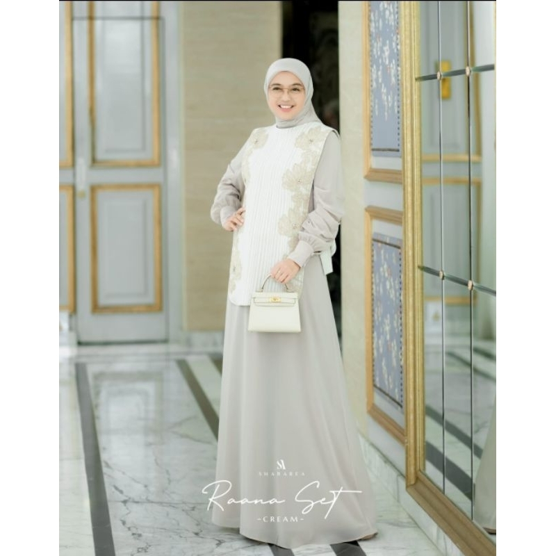 RAANA SET ( INNER DAN VEST) BY SHARAREA_ORIGINAL
