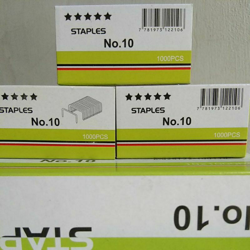 

Isi Staples No 10