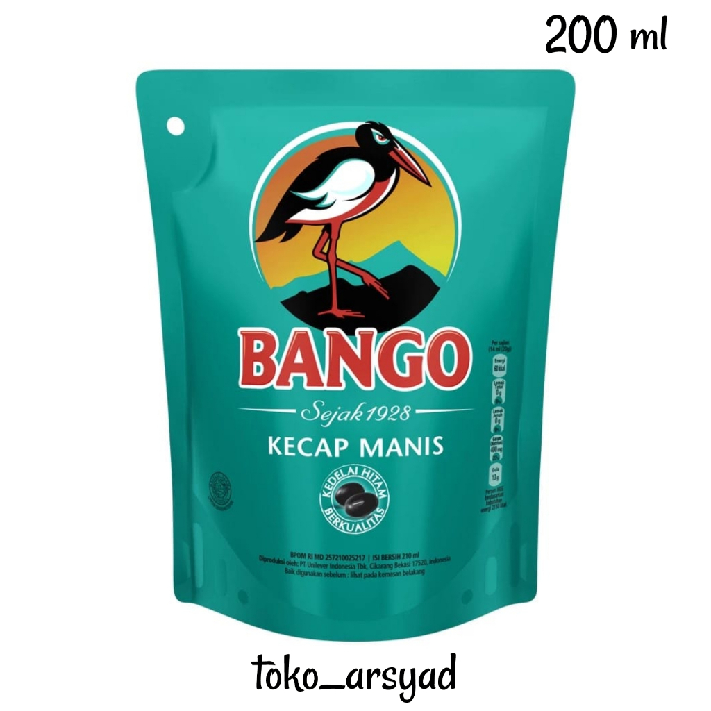 

Kecap Bango Kemasan 60 ml atau 200 ML