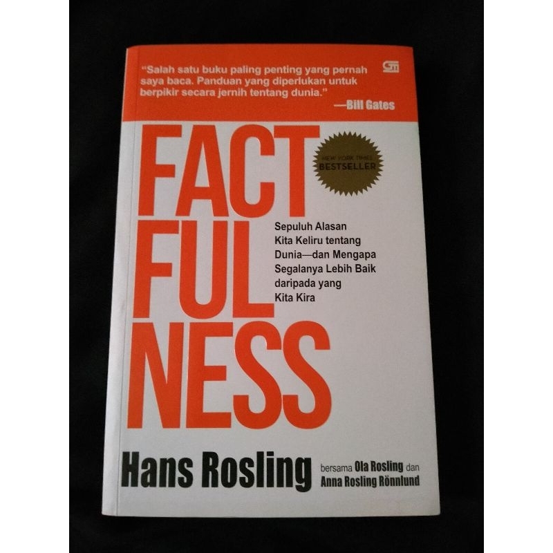 

preloved factfulness - Hans Rosling