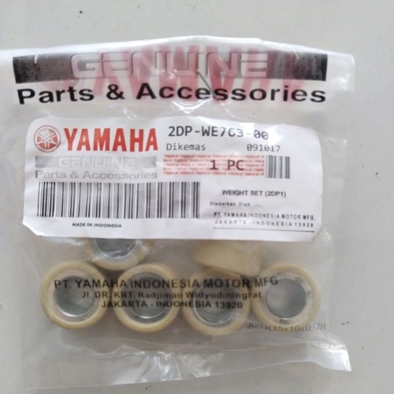 ROLLER SET MIO M3 YAMAHA 6PC ROLER MIO Z 1SET