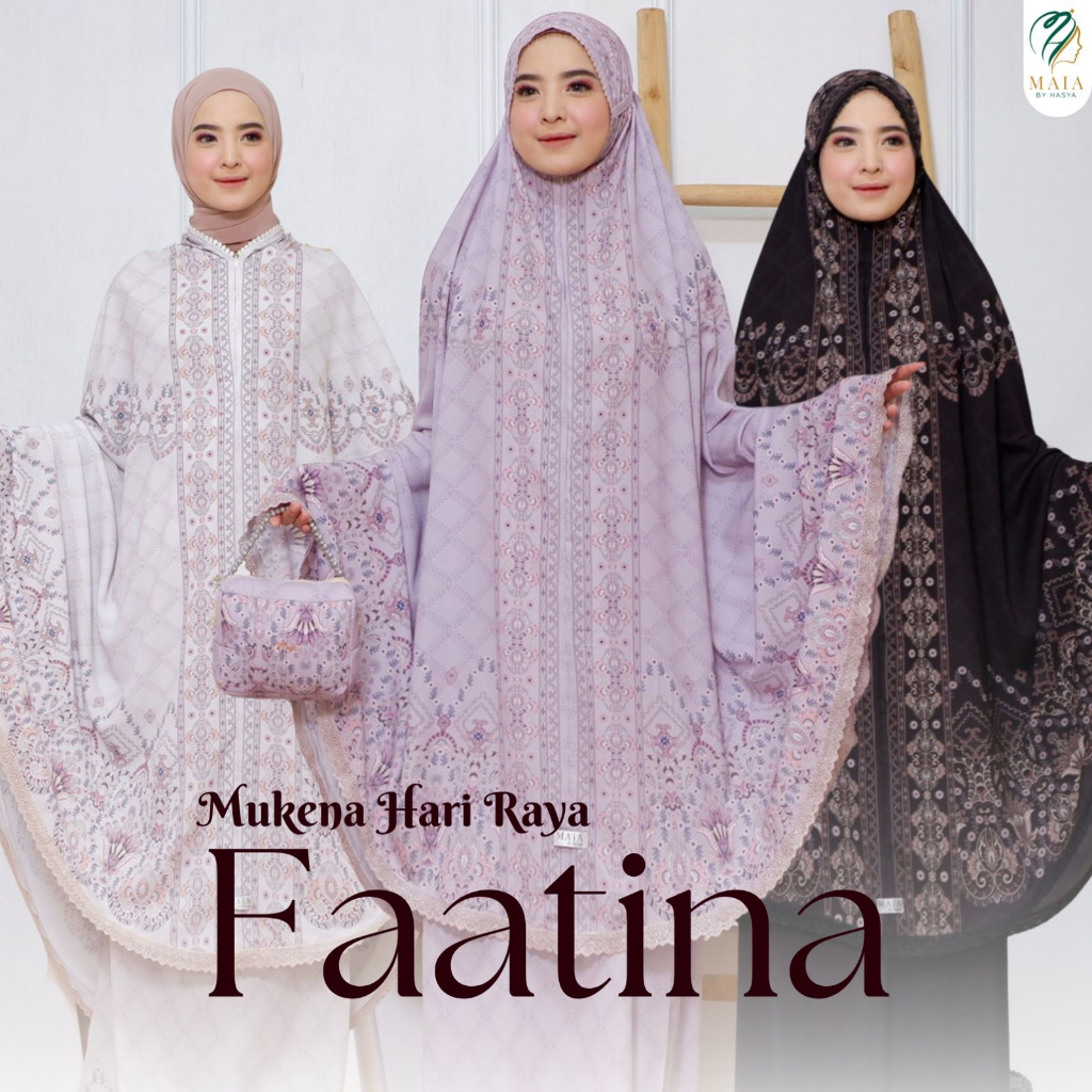 MAIA BY HASYA - Mukena Hari Raya Idul Fitri Faatina Series