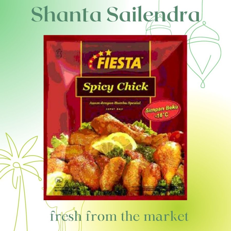 

FIESTA SPICY CHICKEN DAGING AYAM 500 GRAM