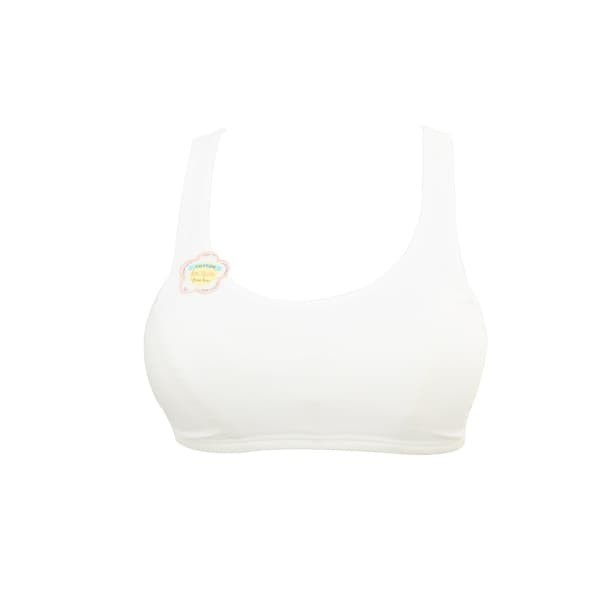 Young Hearts Cotton Basic Junior Bra Y01-011391PCM - OFF WHITE