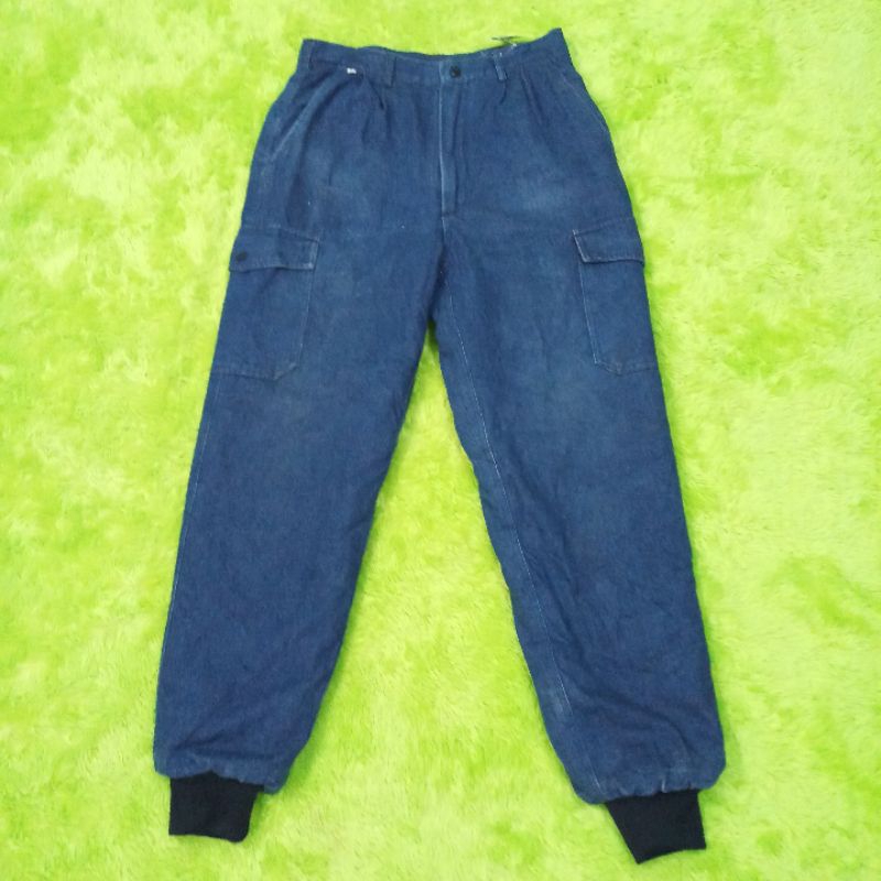 Celana outdoor Cargo Joger 3 layer Ace Uniform Denim size 30 - CP 22