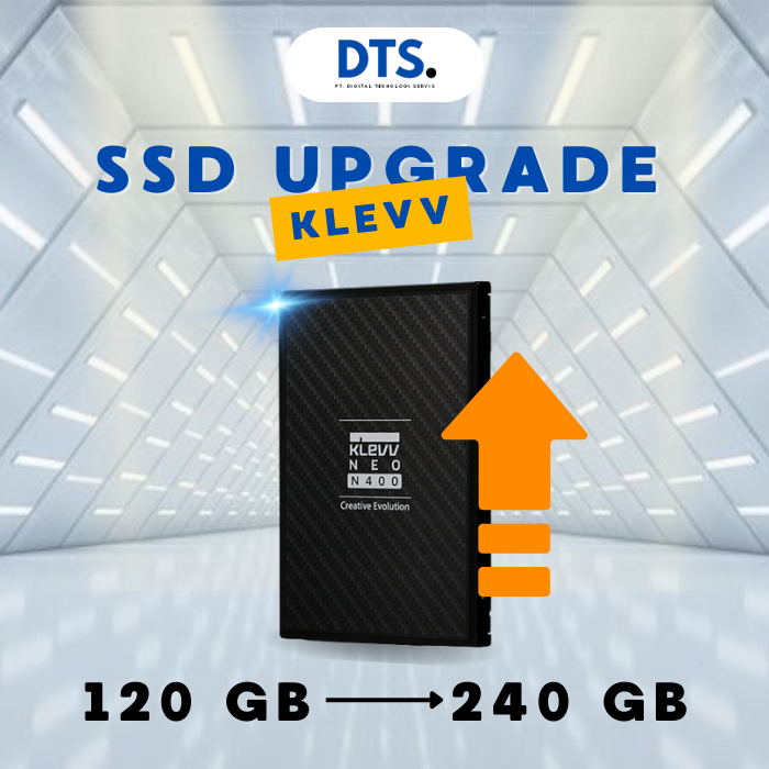 UPGRADE SSD KLEVV 120GB KE 240GB