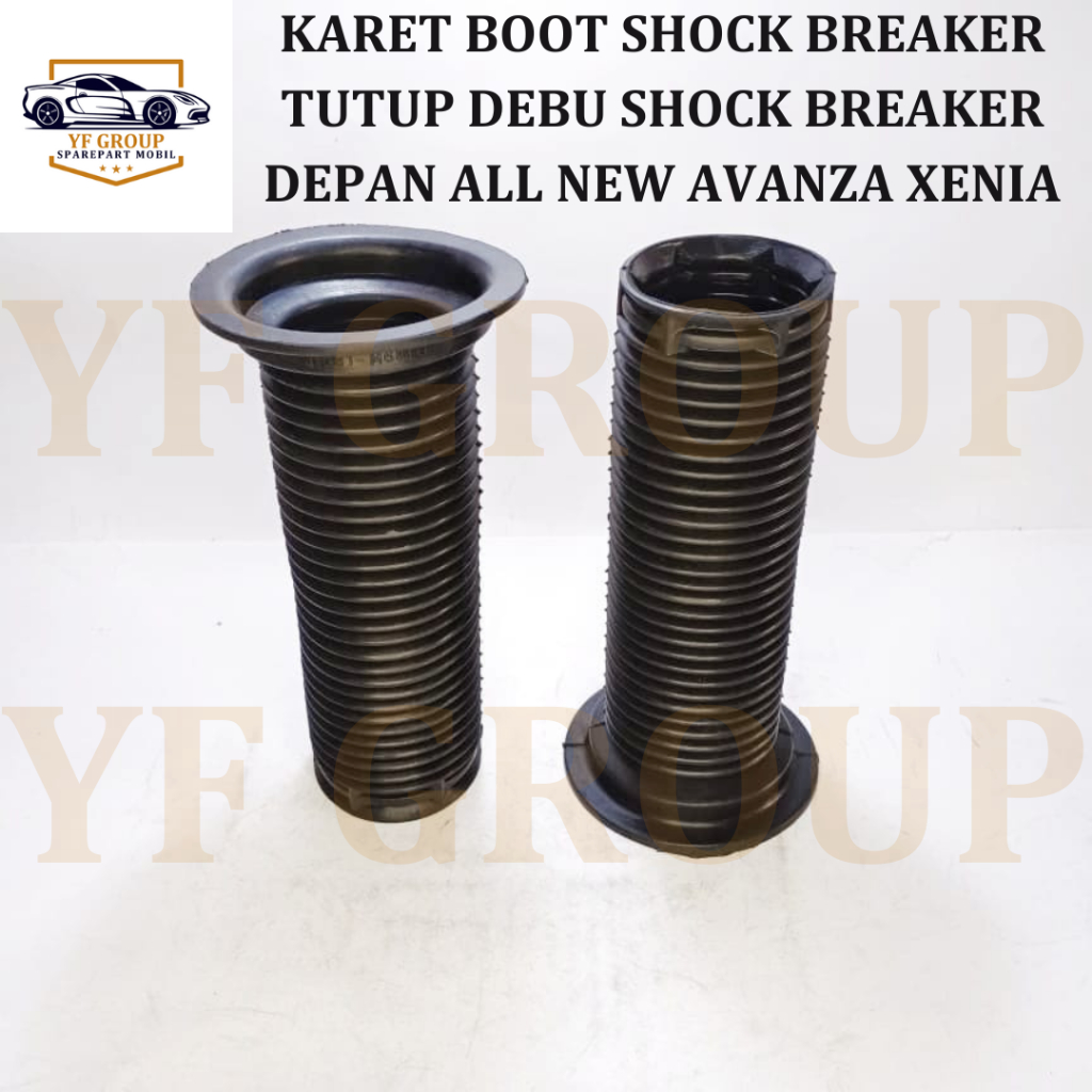 SPAREPART MOBIL KARET BOOT SHOCK BREAKER TUTUP DEBU SHOCK BREAKER DEPAN ALL NEW AVANZA XENIA