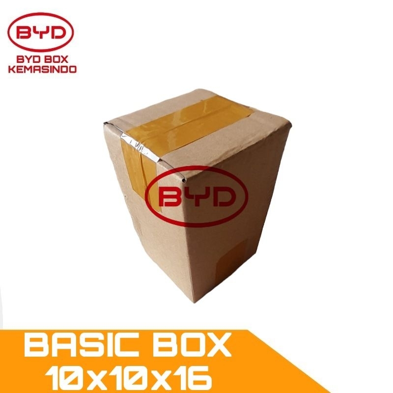 

10x10x16cm Kardus Box Karton Polos | Baru | Murah - Kardus Packing Online Shop