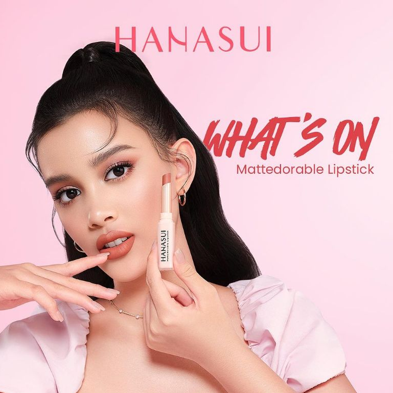 Hanasui Mattedorable Lipstick - lipstick hanasui