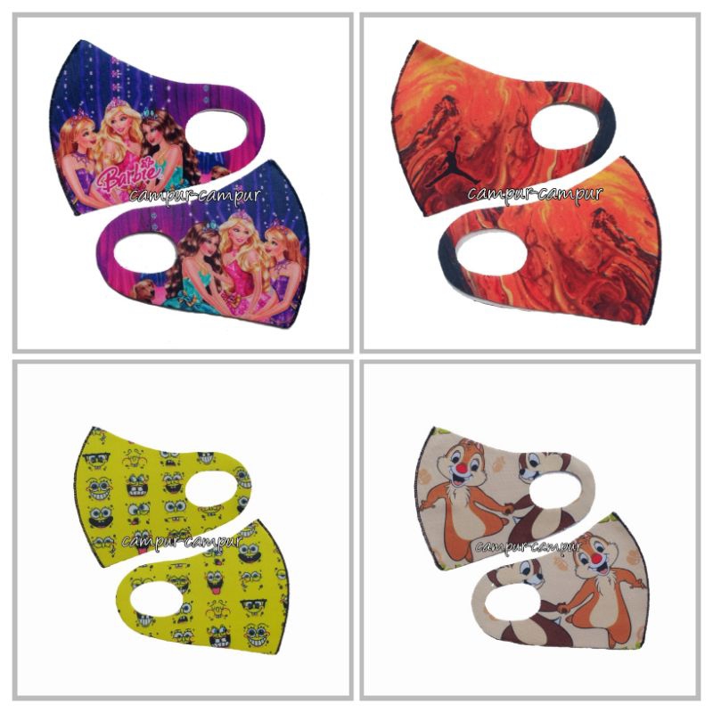 MASKER SCUBA ANAK - MASKER SCUBA KARAKTER