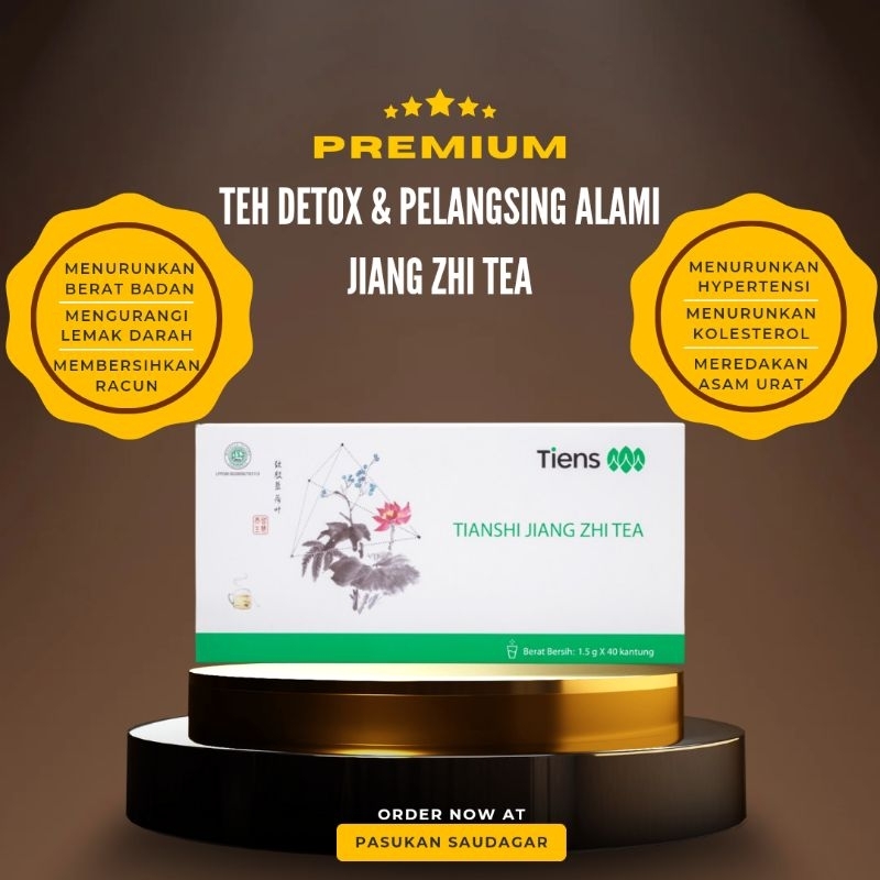 

JIANG ZHI TEA - TEH PELANGSING ALAMI, DETOKSIFIKASI & ENERGI