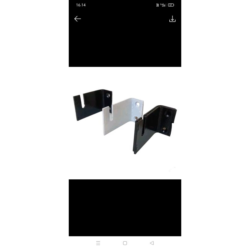 bracket besi ram kawat