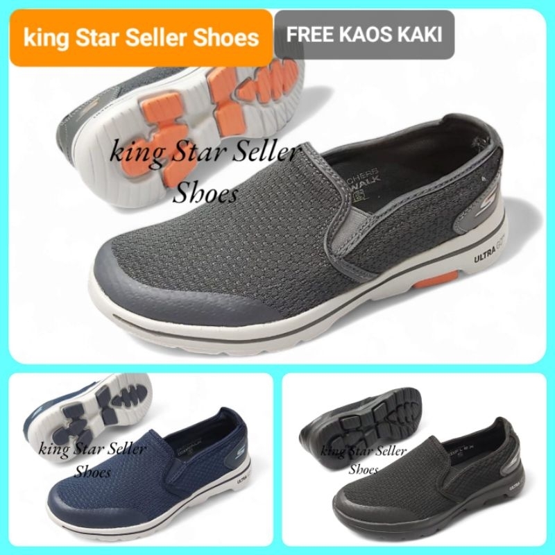 SEPATU SKECHERS GO WALK 5 APPRIZE / SKECHERS PRIA / SKECHERS