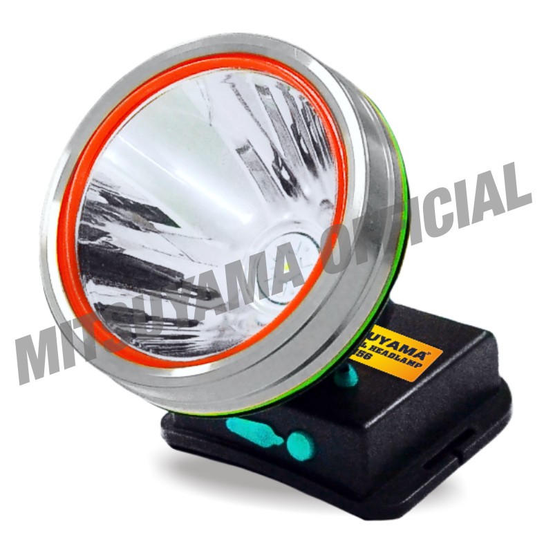 Senter Kepala Jumbo Mitsuyama 100 Watt Cahaya Putih MS-156P