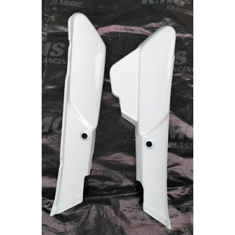 cover box aki yamaha alfa putih