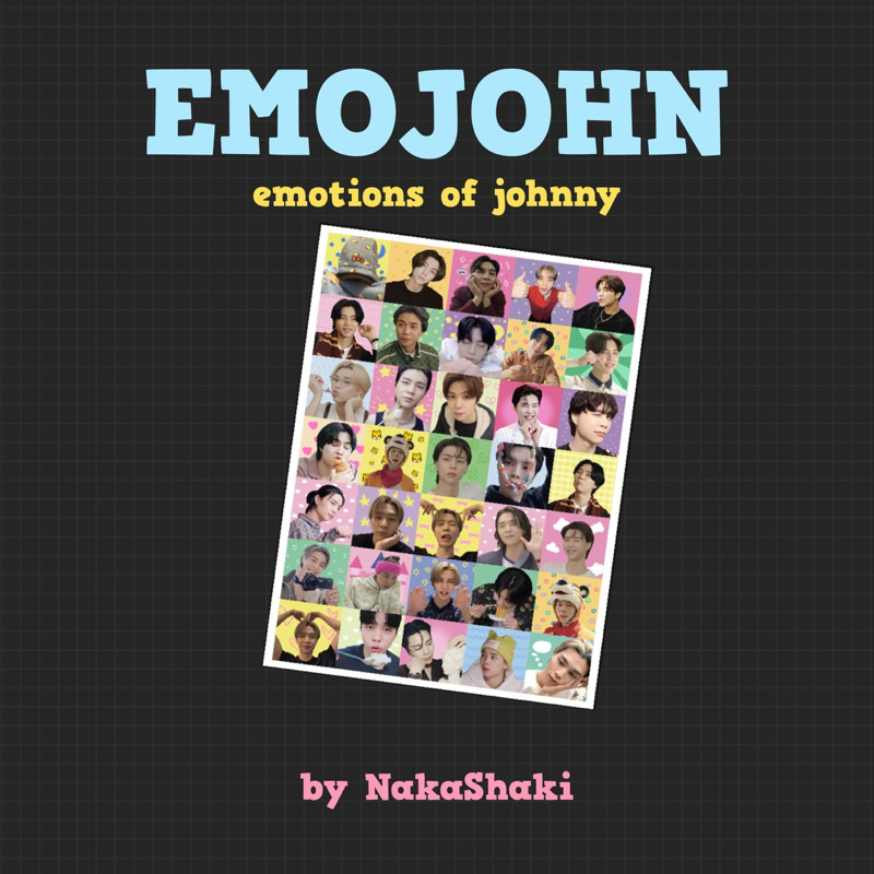 

EMOJOHN - Emotions of Johnny Suh | NCT 127 Johnny Deco Sticker