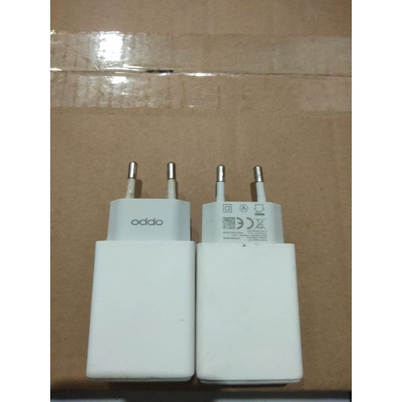 charger oppo 1A 10W second ori bawaan hp, tanpa kabel