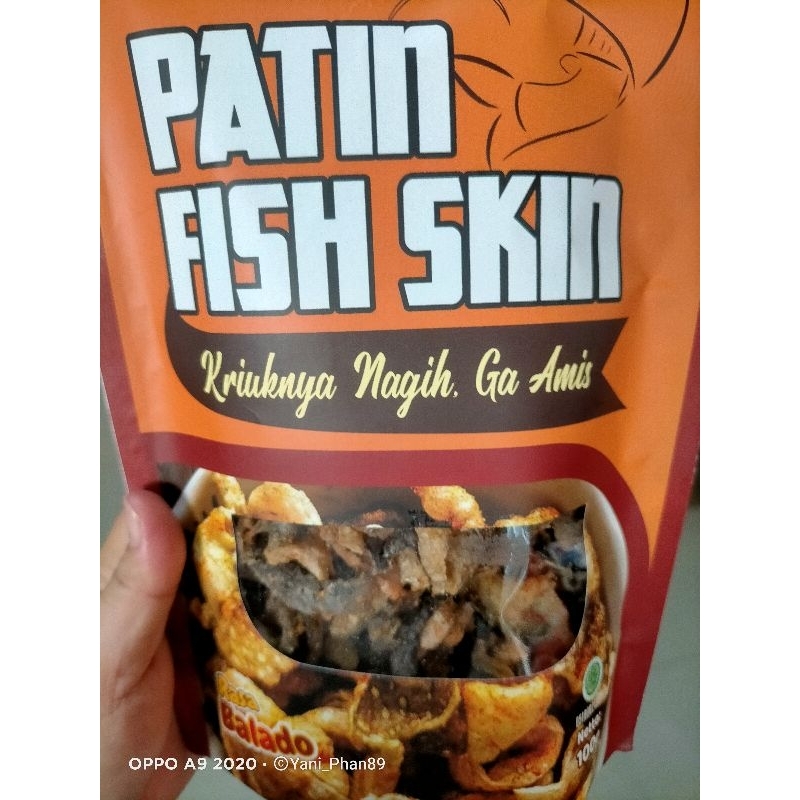 

Kerupuk kulit ikan Patin / Patin Fish Skin