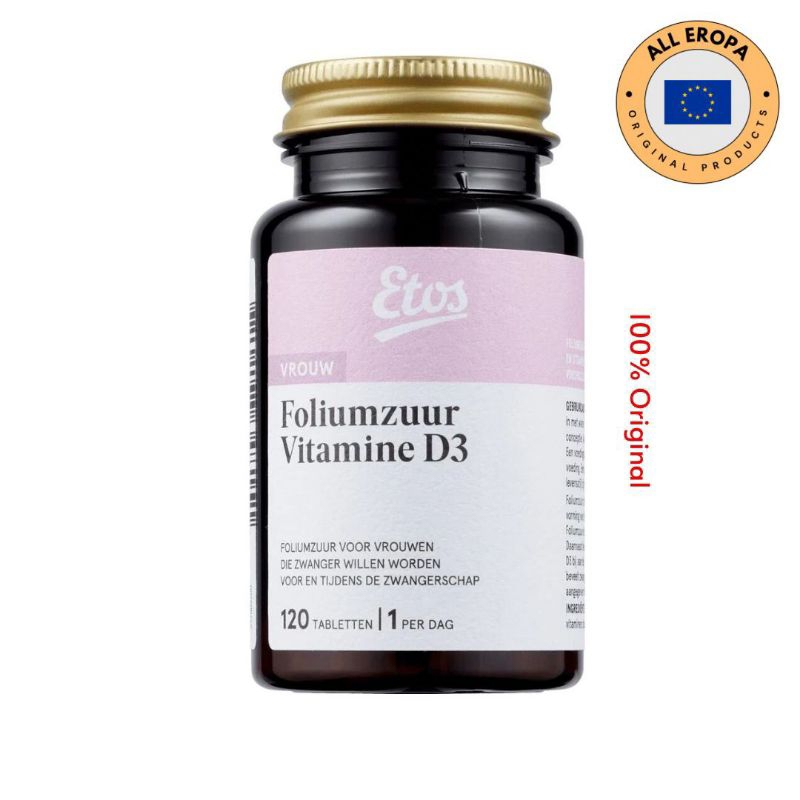 Asam Folat / Foliumzuur + Vitamin D Untuk Program Hamil