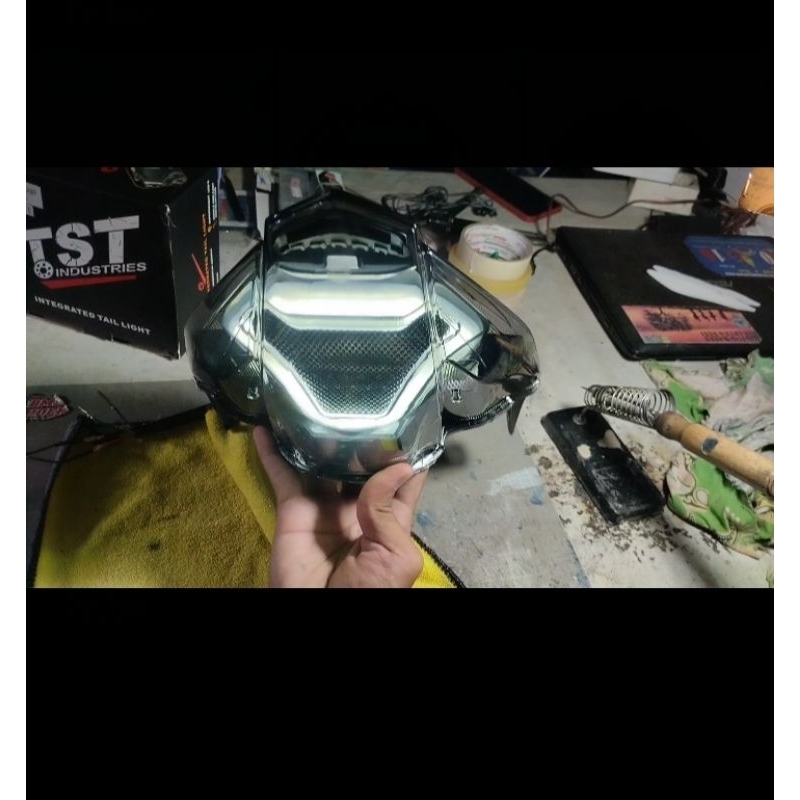 Stoplamp Jupiter Mx new custom TST 3in1