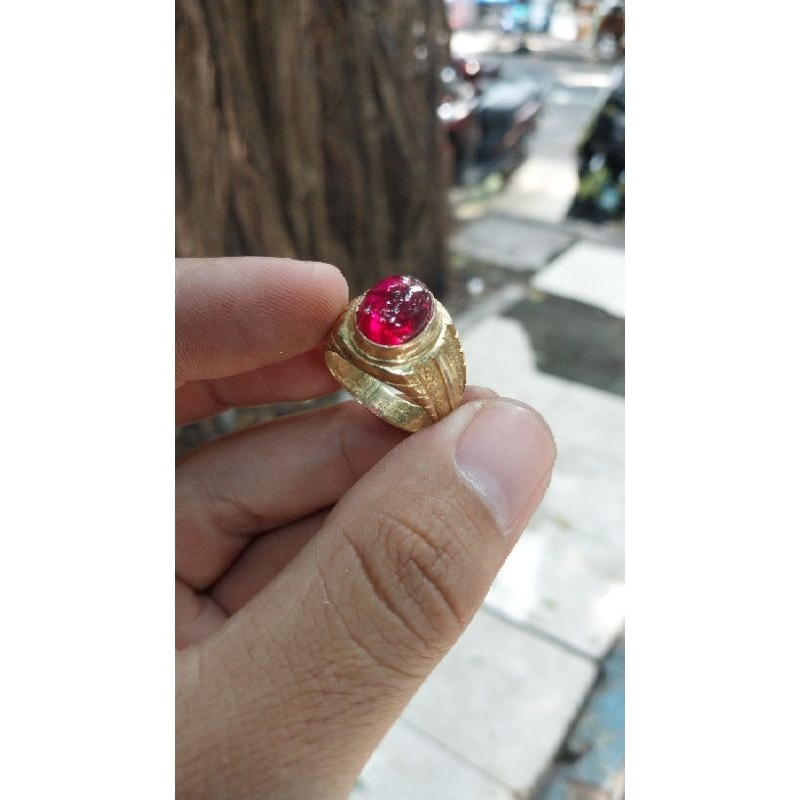 cincin merah siem asli