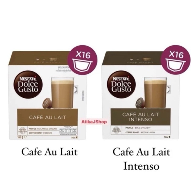 

Nescafe Dolce Gusto Cafe Au Lait