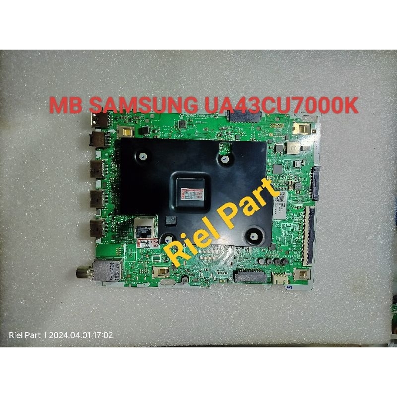 MB MAINBOARD MOBO MODULE MOTHERBOARD MESIN TV LED SMART SAMSUNG UA43CU7000K - UA43CU7000 - UA 43CU70