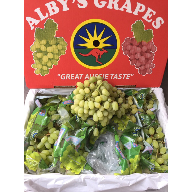 

Anggur Hijau Great Green Australia 1 Dus (9 KG) Fresh Import