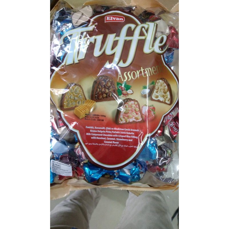 

coklat truffle 1 kg mix
