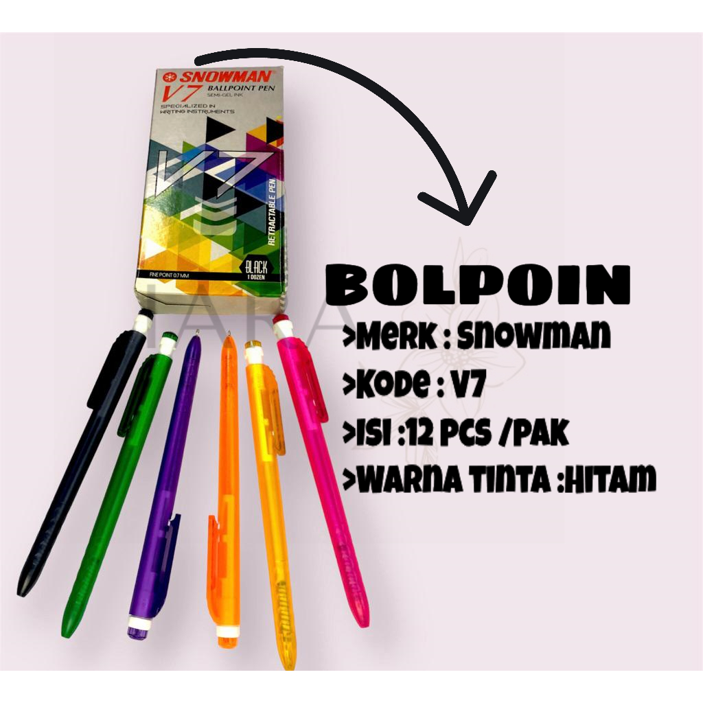 

BOLPOIN SNOWMAN V7
