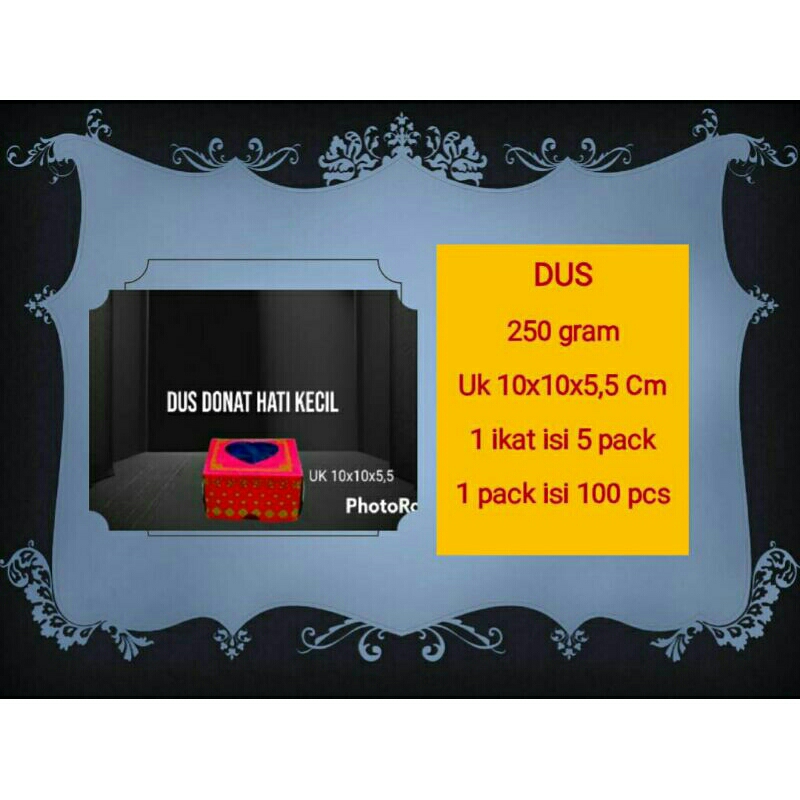 

dus donat hati kecil