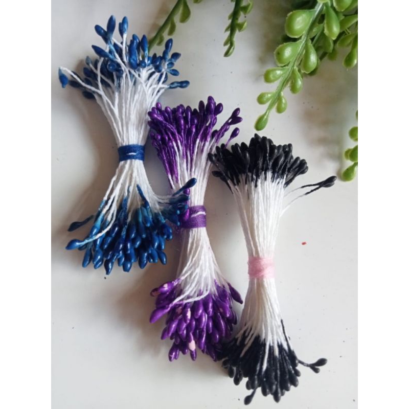 Putik Bunga Kuncup Mini Putik Sari Mini Bahan Bunga craft Putik Bunga