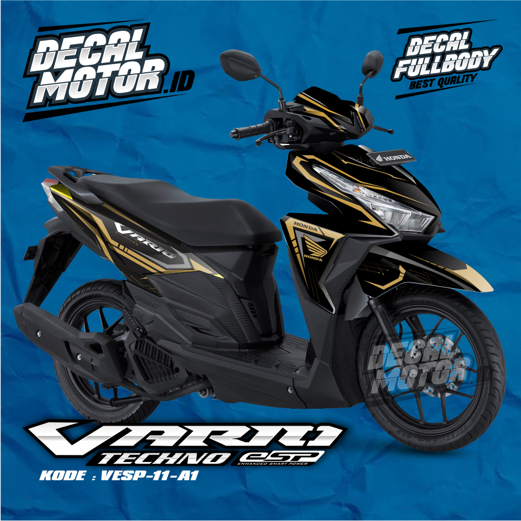 DEKAL STIKER MOTOR HONDA VARIO 150 DECAL STIKER VARIO 125 ESP STIKER MOTOR VARIO - VESP