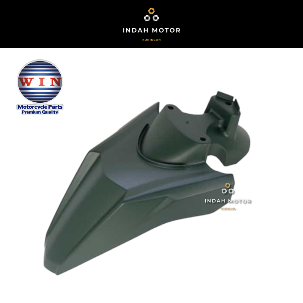 Spakbor Depan Beat Deluxe 2020-2023 Merek WIN, Hitam, Hitam Doff, Biru Doff, Hijau Doff