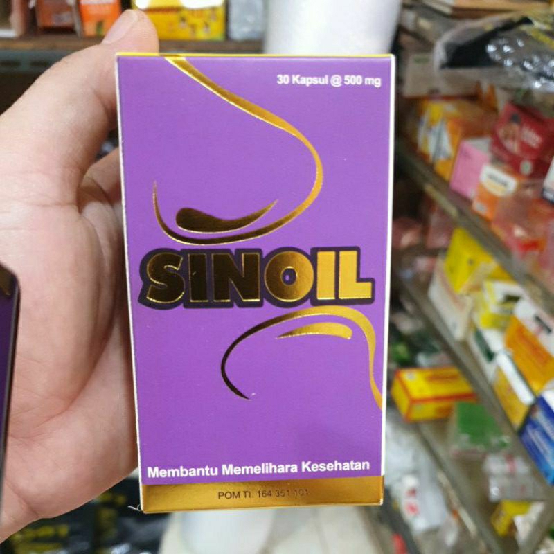 Sinoil 30 kapsul Obat Pengapuran / Sendi /Memelihara kesehatan