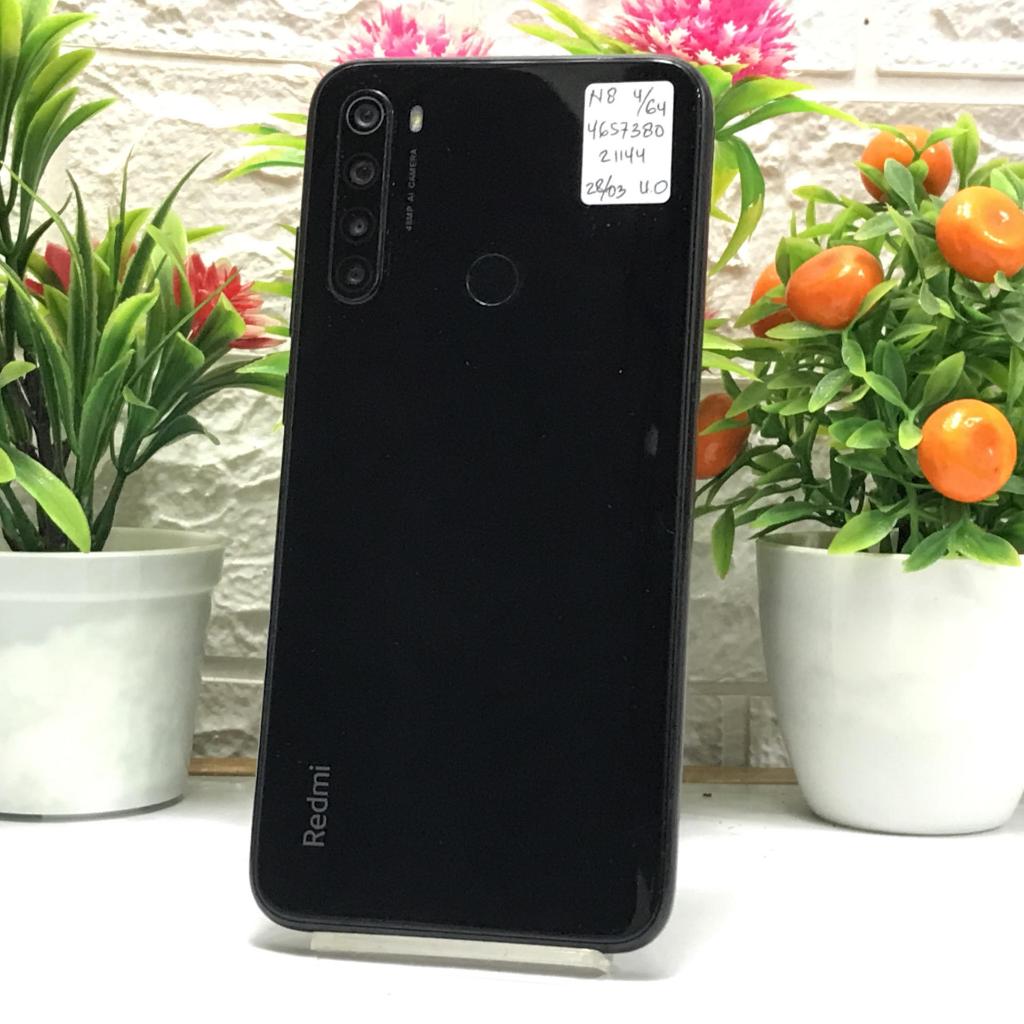 Xiaomi Redmi Note 8 4/64GB Hitam Bekas Second Original