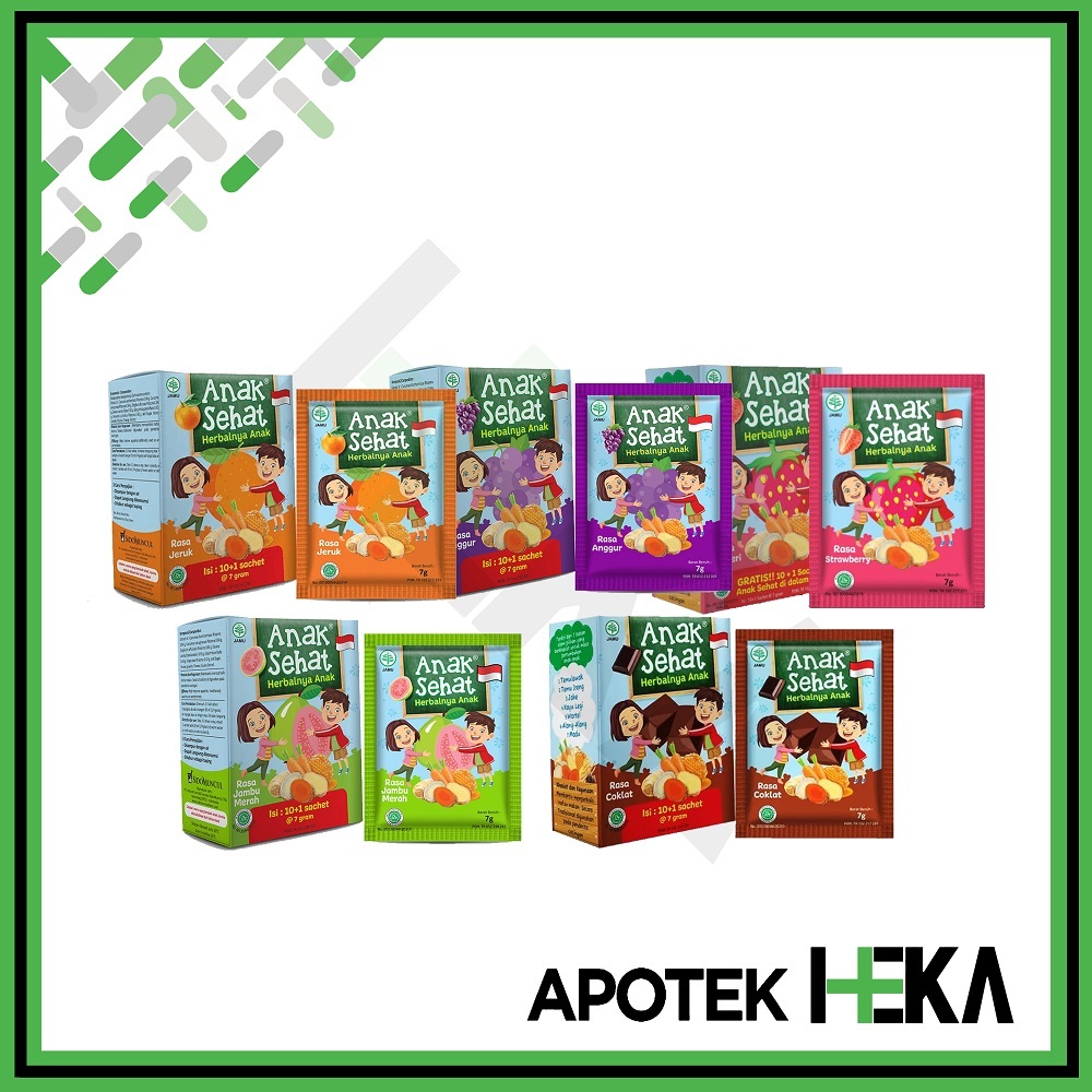 

Anak Sehat Sidomuncul Box isi 10 - Jamu Herbal Anak [JAKSEL]